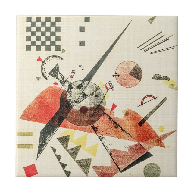 Laranja - Wassily Kandinsky Arte Moderna (Frente)