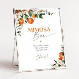 Laranjas bar Mimosa Poster