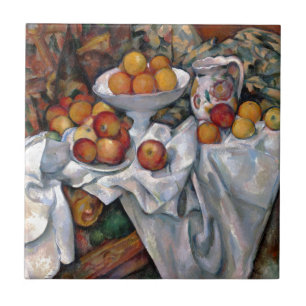 Laranjas da Vida Estática - Paul Cezanne Pintura