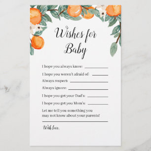 Laranjas e Chás de fraldas Gêmeos para Bebê