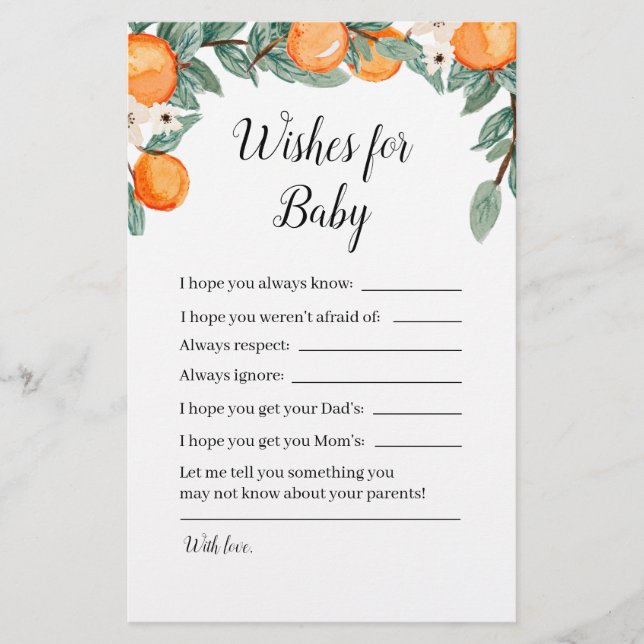 Laranjas e Chás de fraldas Gêmeos para Bebê (Frente)