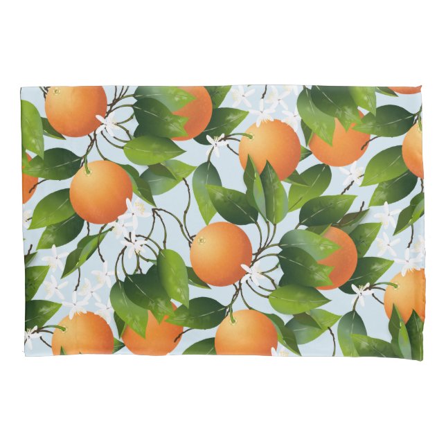 Laranjas Fruta Citrus Floral (Frente)