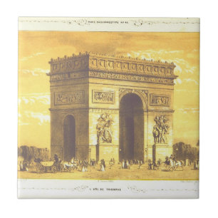 L'Arc de Triomphe, Paris 1840