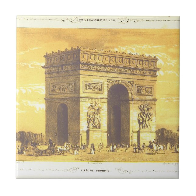 L'Arc de Triomphe, Paris 1840 (Frente)