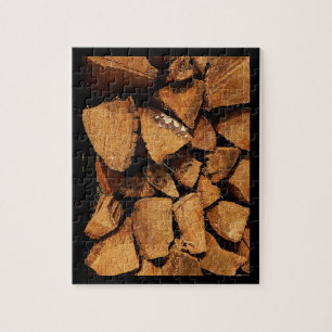Lareira de Wood Jigsaw Quebra-cabeça