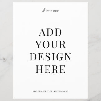 Large Flyer Printing 8.5x11" Business Flat Leaflet