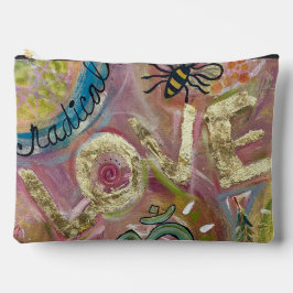 Large pouch original art LOVE