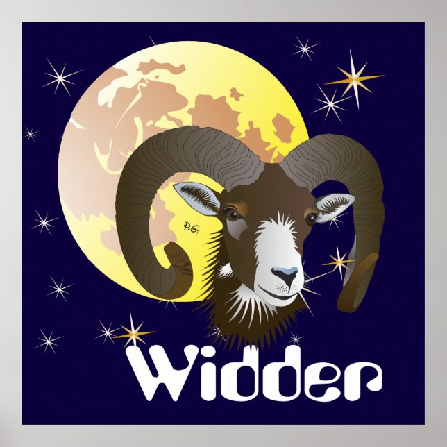 Largura 21. März bis 20. April Poster (Frente)