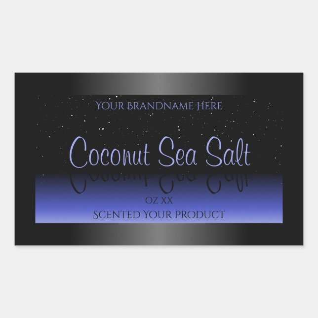 Largura suave da etiqueta do produto gradiente pre (Frente)