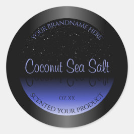 Largura suave da etiqueta do produto gradiente pre