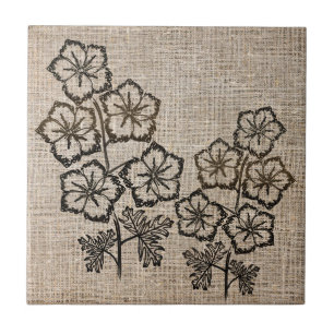 Larkspur Delphinium Flowers Canvas