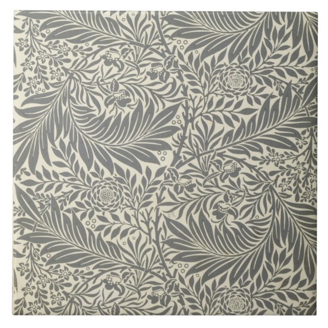 Larkspur, design do papel de parede, 1872 (Frente)