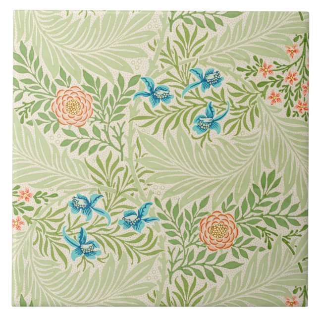 Larkspur Pattern (por William Morris) (Frente)