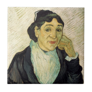 L'Arlesienne (Madame Ginoux) por Vincent van Gogh