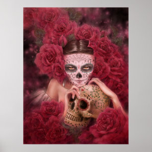 Las Calaveras Art Impressão