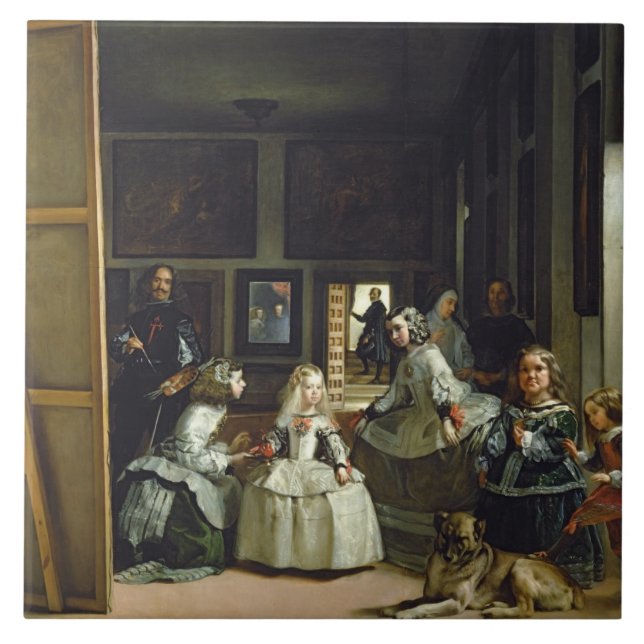 Las Meninas ou família de Philip IV, c.1656 (Frente)
