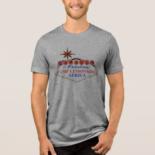 Las Vegas Bem-vindos à camiseta Tri-Blend do DJ