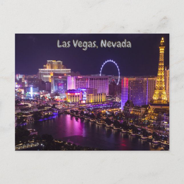 Las Vegas, cartão postal de Nevada (Frente)
