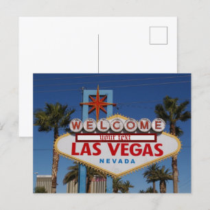 Las Vegas, Nevada   Cartão postal da silhueta