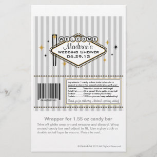 Las Vegas que Wedding o envoltório de doces