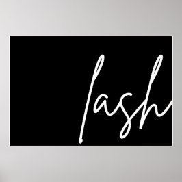 Lash Artist Wall Impressão - Lash Decor