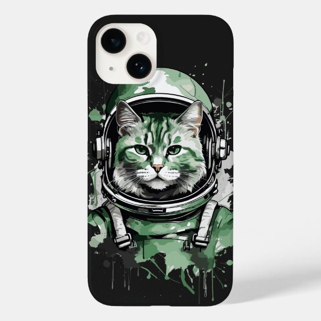 Lash de Gato do Astronauta Verde (Verso)
