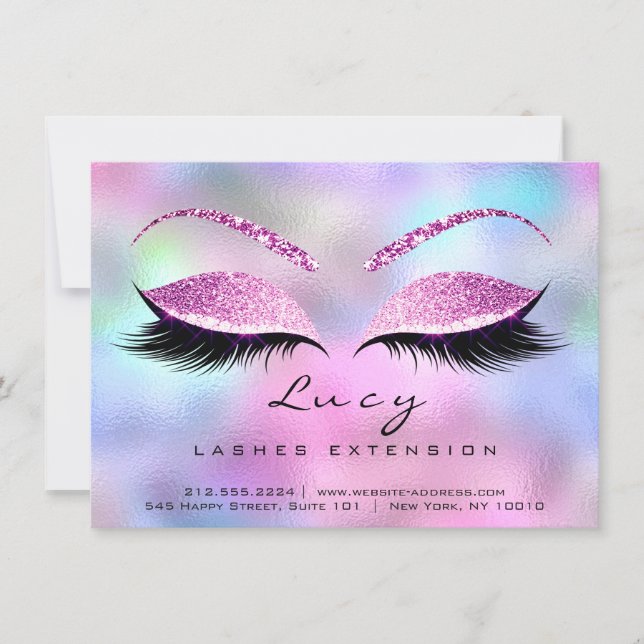 Lashes Extensão Após a Instrução de Cuidados Cor d (Frente)