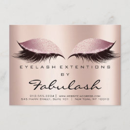Lashes Extensão Após Cuidados SPA Rosa