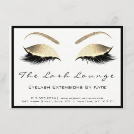 Lashes Extensão após Instrução de Cuidados Dourado