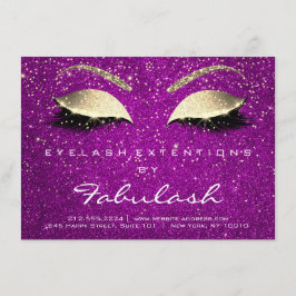 Lashes Extensão depois da Instrução de Cuidados Ro