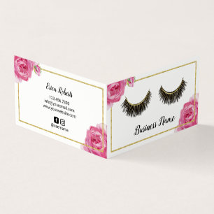 Lashes Makeup Artista Manicurista Lealdade Floral