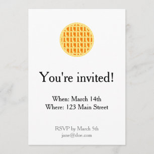 Latice Pumpkin Pie - Convite Pi Day