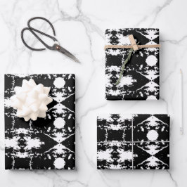 Latido de Árvore de Cookie de Impressão Negra Padr