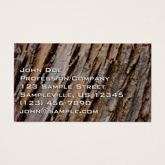 Latido natural de árvore I, Abstrato natural de te (Frente)