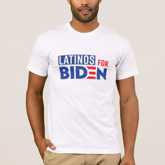 Latinos Para A Camiseta Biden