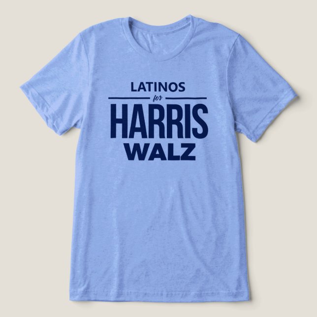 Latinos para Harris Walz (Design frontal)