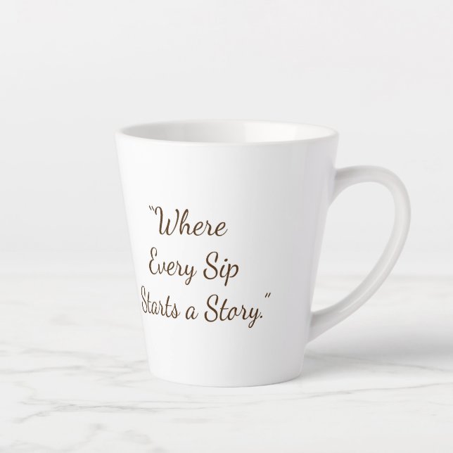 Latte Caneca de Café  (Direita)