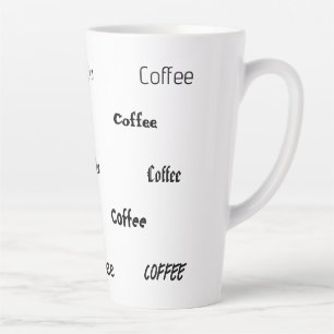 Latte Caneca de Café