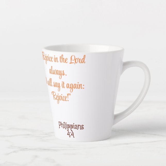 Latte Caneca de café africano personalizada (Direita)