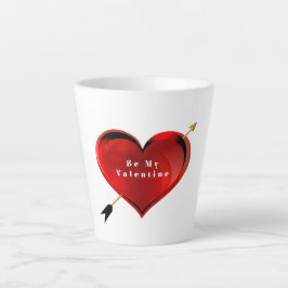 Latte Caneca de Café Be My Valentine