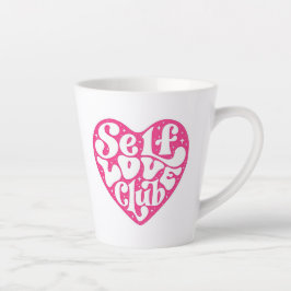 Latte Caneca de Café Clube de Amor Próprio