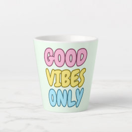 Latte Caneca de Café com Boa Vibração