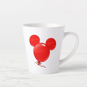 Latte Caneca de Café com Espuma de Balão