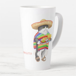Latte Caneca de Café com Leite Alto WENDELITO