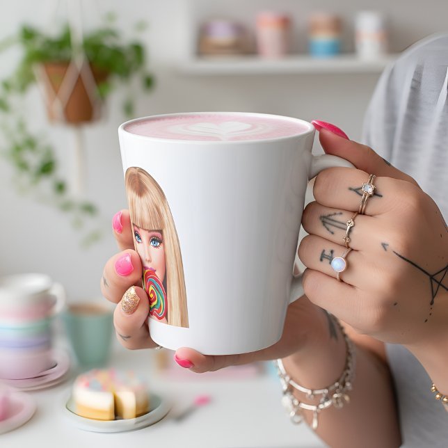 Latte Caneca de Café com Leite da Barb (Criador carregado)