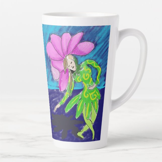Latte Caneca de Café com Leite da Fada Sugar Plum (Direita)