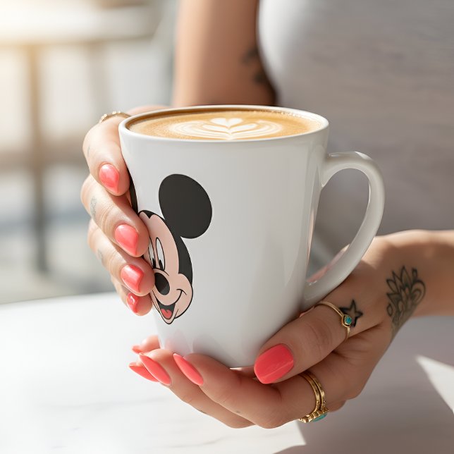Latte Caneca de Café com Leite do Mickey (Criador carregado)