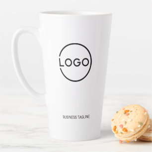 Latte Caneca de Café com Logotipo Empresarial Personaliz