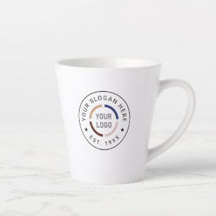 Latte Caneca de Café com Logotipo Personalizado para Pro