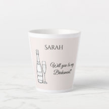 Caneca de Café com Proposta de Dama de Honra | Cha